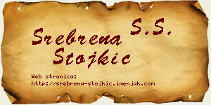 Srebrena Stojkić vizit kartica